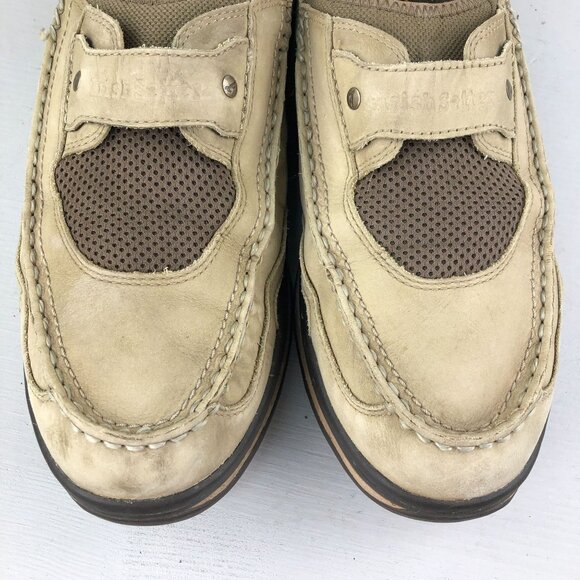 Irish Setter Men\'s Size 14D Navigator Stone Beige Brown Leather Moc Toe Shoes main image 13